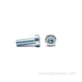 Hexagon socket bolts with blue zinc DIN7984